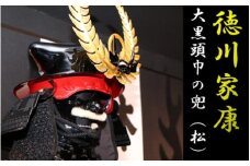 TS-501 徳川家康大黒頭巾の兜（松）