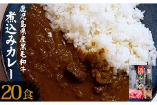 BS-917【訳あり】鹿児島県産黒毛和牛カレー 20袋