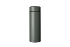 【京セラ】マグボトル 水筒 500ml＜ダークグレー＞CERAMUG セラマグ 魔法瓶構造 保温 保冷 KYOCERA AS-2189-2