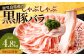 【6回定期便】鹿児島県産 黒豚バラ しゃぶしゃぶ  合計4.8kg