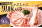 【12回定期便】鹿児島県産 黒豚バラ しゃぶしゃぶ  合計9.6kg