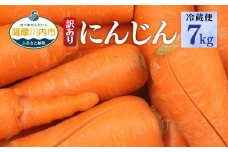 【先行予約】【訳あり】かごしま美味人参 愛紅 7kg 【12月発送予定】 にんじん ニンジン　ZS-682-4