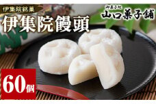 No.1007 伊集院銘菓伊集院饅頭(60個)日置市 セット 和菓子 スイーツ 郷土菓子 お菓子 ギフト 贈答品 贈り物【山口菓子舗】