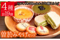 曽於みやげセット（マドレーヌ2種・ダックワーズ・ラングドシャクッキー）国産 お菓子 詰め合わせ【津曲食品】A159-v01