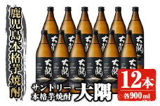サントリー 本格芋焼酎 大隅〈芋〉(900ml×12本) お酒 焼酎 芋焼酎 【大隅家】C31-v01