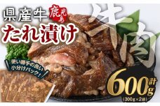 鹿児島県産牛たれ漬けセット(計600g) 牛肉 国産 たれ漬け【Rana】A849