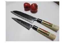 B-046 三徳・万能包丁セット【山下刃物鍛冶】