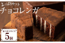 大人気！食べきりチョコレンガ よくばりセット！（ミニチョコレンガ 5個）ぱりっ！ふわっ！の新食感チョコレート チョコはベルギー産の厳選された物のみを使用！国産 お菓子 菓子 洋菓子 スイーツ チョコレート ケーキ 冷凍 チョコ ケーキ バレンタイン ホワイトデー【A-1783H】