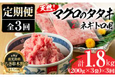 【3か月定期便】ネギトロ用天然マグロのタタキを毎月お届け！ まぐろ マグロ 赤身 冷凍 小分け【Ⅾ-1005H】