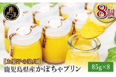【野菜スイーツ】鹿児島県産かぼちゃプリン85g×8個 お菓子 特産品 パンプキン スイーツ デザート 手作り 洋菓子