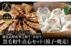 【プレミアムブランド】鹿児島県産黒毛和牛「小田牛」 牛肉100%点心セット（餃子・焼売） 総菜 餃子 ぎょうざ ギョーザ 焼売 シュウマイ 黒毛和牛 小田畜産 冷凍 南さつま市