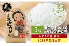 【令和7年産 新米 】＜8月お届け＞ 特別栽培米 金峰コシヒカリ石蔵米5kg×1袋 コシヒカリ 特別栽培農産物 コメ おこめ 5キロ こしひかり 米 鹿児島県産 南さつま市