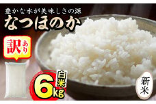 【訳あり】【米の匠】川崎さん自慢のなつほのか 6kg p8-103