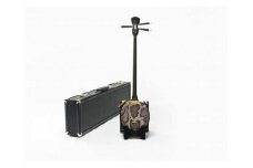 【専門職人が魂を込めた逸品】真壁型 奄美三味線（黒塗り）　A033-004