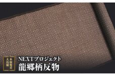 本場奄美大島紬NEXTプロジェクト 龍郷柄 反物　A060-007