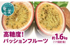 【2026年先行予約】高糖度パッションフルーツ 約1.6kg　A059-005