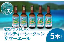 奄美クラフトビール＜ソルティーシークニンサワーエール＞5本セット　A126-004