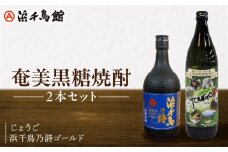 【TWSC2022最高金賞受賞！】奄美黒糖焼酎 じょうご 浜千鳥乃詩ゴールド 2本セット　A090-005