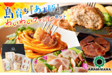 島育ち「あま豚」わいわいファミリーセット（加工品）　A146-006