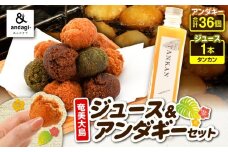 奄美ジュース（タンカン）＆アンダギーセット　A191-003-01