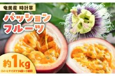 奄美産時計草（パッションフルーツ） 約1kg　A021-048-01