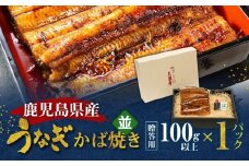 鹿児島県産！老舗うなぎ屋のうなぎのかば焼き1尾（並・100g以上×1パック）【贈答用】　A040-009-01