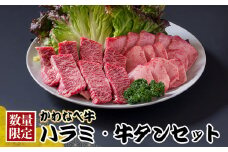 023-10 数量限定!かわなべ牛ハラミ・牛タンセット