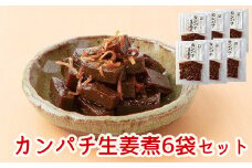 032-02 カンパチ生姜煮6袋セット