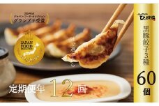 【全12回】ひぃ坊家の餃子定期便 015-20