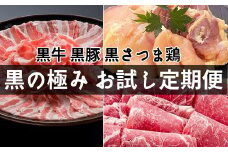 【全3回】黒の極み お試し定期便 KURO-TR