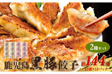 062-1-16 鹿児島黒豚餃子2種類12P(計144個)