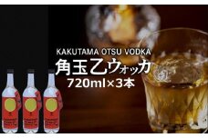 026-A-031 角玉乙ウォッカ720ml×3本