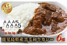 027-91 5等級黒毛和牛カレー ごろごろお肉入り200gx6個