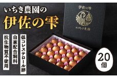 isa747 いちき農園の伊佐の雫(計20個) たまご 卵 平飼い 鶏 低コレステロール 抗生物質不使用 卵かけご飯 TKG 贈答用 プレゼント 【いちき農園】