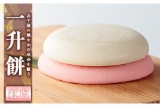 a952-C 一升餅(紅白セット)【ちろす家】姶良市 おもち 餅 背負い餅 餅踏みお祝い 1歳 男の子 女の子 誕生日 ベビー イベント 真空パック 冷凍