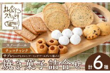 a997 焼き菓子の詰合せセット(計6種)【まんぷくクッキーtomorrow】 姶良市 焼菓子 菓子 お菓子 お土産 手土産 おやつ デザート セット 詰め合わせ ギフト サブレ アーモンド アールグレイ ココア クルミ 黒ゴマ スノーボール チョコチャンク