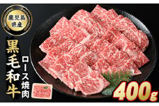 鹿児島県産 黒毛和牛ロース焼肉(400g)【スターゼン】starzen-6079