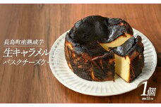 グルテンフリー!生キャラメル芋のバスクチーズケーキ(1ホール)【杉本酒造】kappa-669