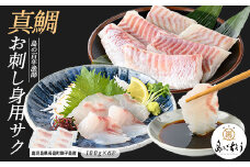 獅子島産 百年漁師の真鯛 お刺身用サク (約100g×6パック) 【島のごちそう】gochi-1329