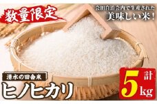 y526 ≪期間/数量限定・2025年11月上旬から順次発送予定≫鹿児島県産ヒノヒカリ 湧水の田舎米(5kg) 国産 九州産 鹿児島県産 湧水町産 5キロ お米 おこめ 米 白米 ご飯 ごはん おにぎり ひのひかり【会田米生産グループ】