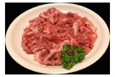 鹿児島県産黒豚「優美豚」ミックス小間切れ肉1.2kg【数量限定】