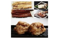 鹿児島県大隅産　千歳鰻の白焼ハーフ・蒲焼ハーフ・おこわセット
