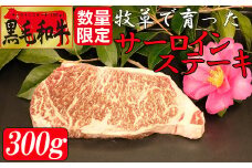 牧草で育った黒毛和牛　サーロインステーキ（数量限定）