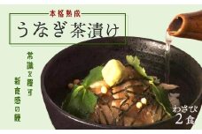 【2食セット】本格こだわり熟成/最高級うなぎ龍鰻わさび茶漬け