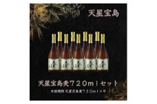 天星宝島麦７２０ｍｌ×９本セット