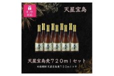 【ギフト包装対応】天星宝島麦７２０ｍｌ×９本セット