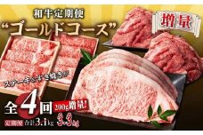 和牛定期便 “ゴールドコース” （計4回）