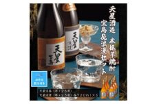 【お中元】天星酒造　本格芋焼酎　宝島・浪漫７２０ｍｌ×各３本セット