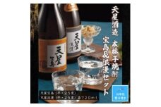 【お中元】天星酒造　本格芋焼酎　宝島・浪漫720mlセット