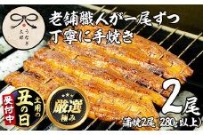 【0263708a-2507】＜丑の日までにお届け！＞鹿児島県産東串良町のうなぎ蒲焼・秘伝のタレ付き(2尾・計280g以上) うなぎ 高級 ウナギ 鰻 国産 蒲焼 蒲焼き たれ 鹿児島 うな重 うな丼 土用の丑の日 【うなぎ太郎】